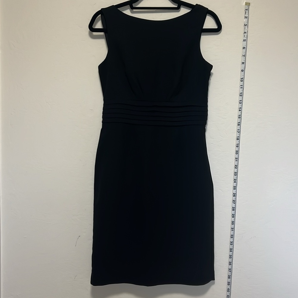 NWT BANANA REPUBLIC sheath dress little black dress, back cowl
